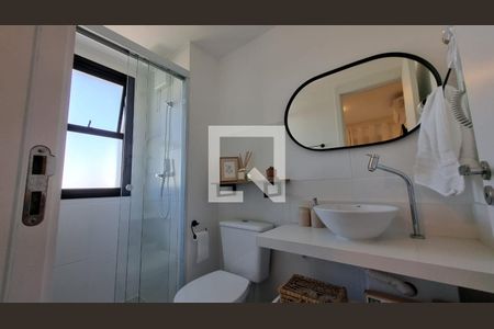 Banheiro de apartamento para alugar com 1 quarto, 28m² em Campos Elíseos, São Paulo