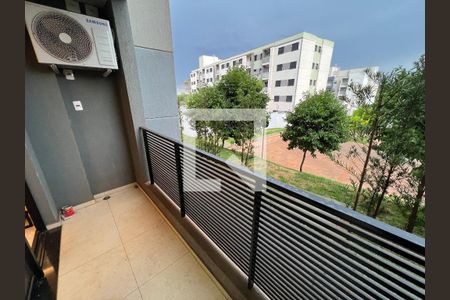 Sacada  da Sala de apartamento para alugar com 2 quartos, 64m² em Distrito de Bonfim Paulista, Ribeirão Preto
