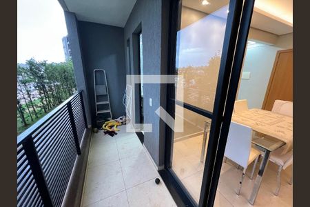 Sacada  da Sala de apartamento para alugar com 2 quartos, 64m² em Distrito de Bonfim Paulista, Ribeirão Preto