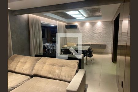 Sala de apartamento para alugar com 2 quartos, 104m² em Vila da Serra, Nova Lima