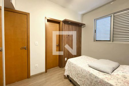 Suite 1 de apartamento à venda com 3 quartos, 82m² em União, Belo Horizonte