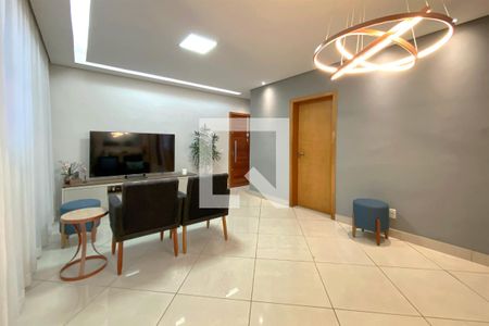 Sala de apartamento à venda com 3 quartos, 82m² em União, Belo Horizonte