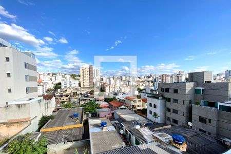 Vista da Suite de apartamento à venda com 3 quartos, 82m² em União, Belo Horizonte