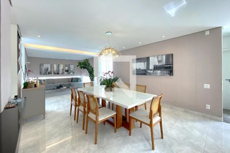 Sala de Jantar de casa de condomínio à venda com 4 quartos, 348m² em Paquetá, Belo Horizonte