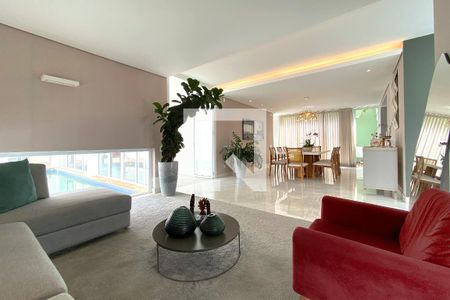 Sala de Estar de casa de condomínio à venda com 4 quartos, 348m² em Paquetá, Belo Horizonte