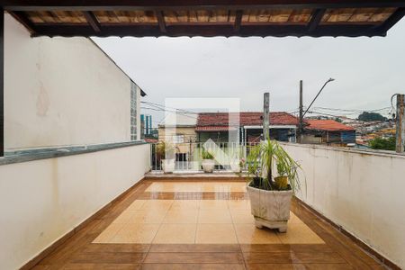 Terraço do Quarto 1 de casa à venda com 2 quartos, 92m² em Jardim Monte Alegre, Taboão da Serra