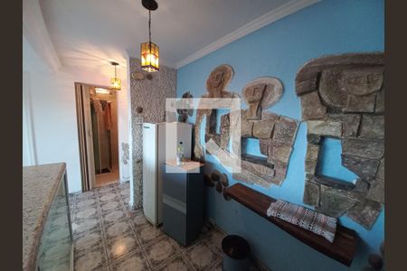 Cozinha de apartamento para alugar com 1 quarto, 50m² em Ilha Porchat, São Vicente