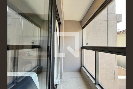 Varanda de kitnet/studio à venda com 1 quarto, 20m² em Indianópolis, São Paulo