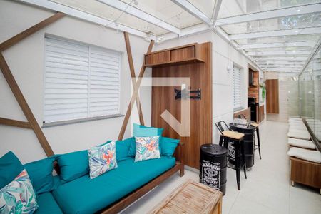 Varanda gourmet de apartamento à venda com 2 quartos, 70m² em Vila Ivone, São Paulo