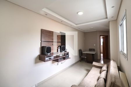 Sala de apartamento à venda com 2 quartos, 100m² em Parque Oratório, Santo André