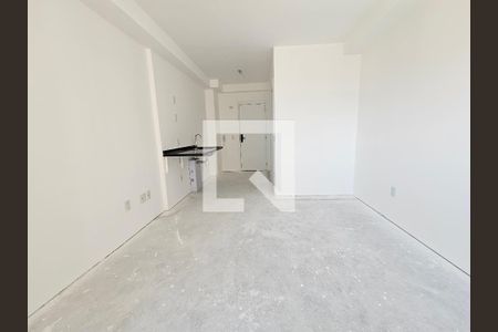 Sala/Cozinha de kitnet/studio para alugar com 1 quarto, 25m² em Santo Amaro, São Paulo