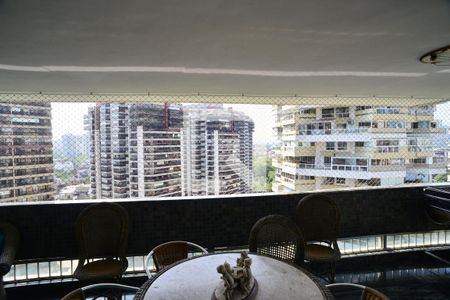 Varanda da Sala de apartamento para alugar com 4 quartos, 280m² em Barra da Tijuca, Rio de Janeiro