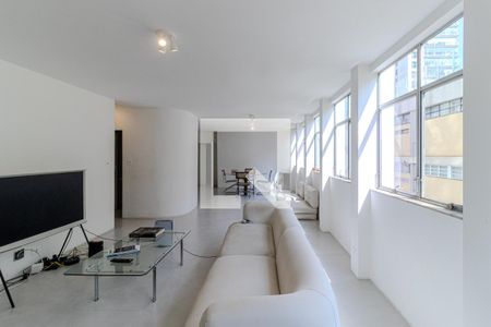 Sala de apartamento à venda com 4 quartos, 168m² em Santa Cecilia, São Paulo