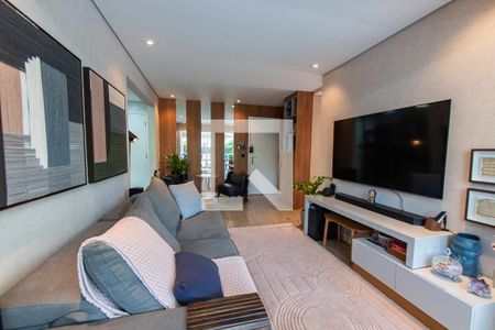 Sala de apartamento à venda com 3 quartos, 92m² em Bosque da Saúde, São Paulo