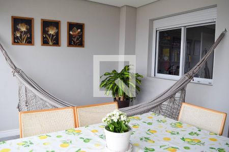 Varanda gourmet de apartamento à venda com 3 quartos, 90m² em Chácara Seis de Outubro, São Paulo