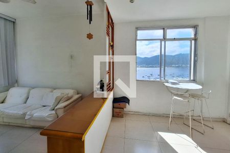 Sala de apartamento para alugar com 1 quarto, 50m² em São Francisco, Niterói