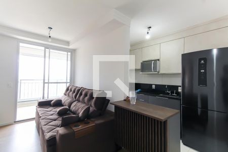 Sala de apartamento à venda com 2 quartos, 60m² em Pari, São Paulo