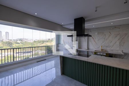 Sala_Cozinha - Conjugada de apartamento à venda com 3 quartos, 110m² em Alphaville Empresarial, Barueri