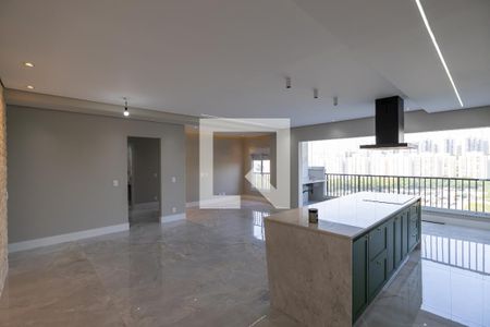 Sala_Cozinha - Conjugada de apartamento à venda com 3 quartos, 110m² em Alphaville Empresarial, Barueri