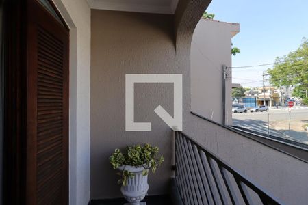Varanda da Sala de casa para alugar com 3 quartos, 235m² em Vila Sacadura Cabral, Santo André