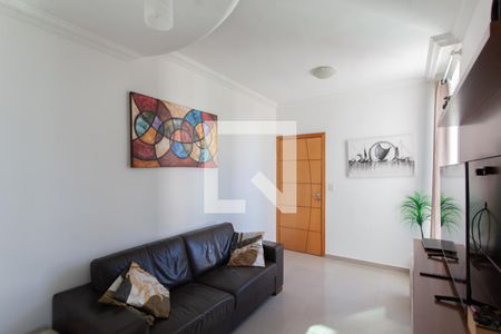 Sala de apartamento à venda com 2 quartos, 50m² em Castelo, Belo Horizonte