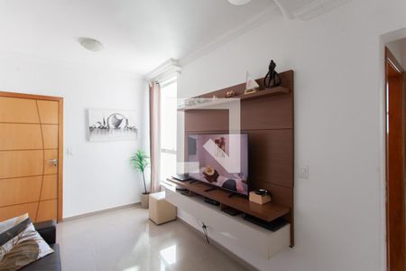 Sala de apartamento à venda com 2 quartos, 50m² em Castelo, Belo Horizonte