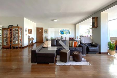 Sala de apartamento à venda com 4 quartos, 274m² em Lourdes, Belo Horizonte