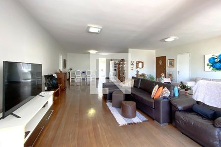 Sala - Estar de apartamento à venda com 4 quartos, 274m² em Lourdes, Belo Horizonte
