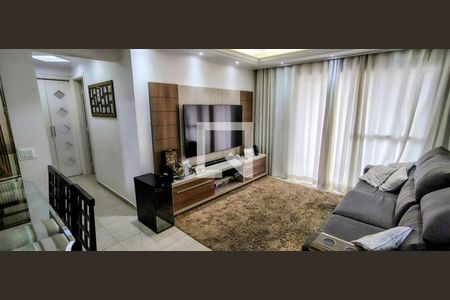 Sala de apartamento à venda com 2 quartos, 72m² em Vila Nova Manchester, São Paulo