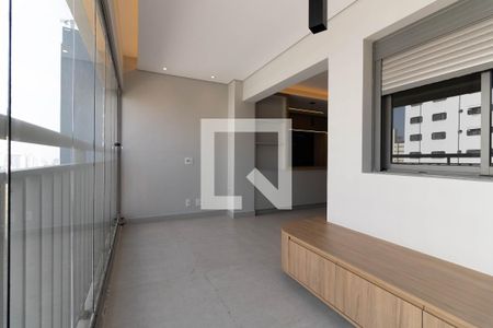 Varanda da Sala de apartamento para alugar com 3 quartos, 80m² em Cambuci, São Paulo