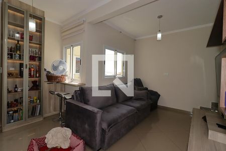 Sala de apartamento à venda com 2 quartos, 100m² em Parque Oratório, Santo André