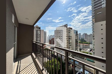 Varanda de apartamento à venda com 1 quarto, 30m² em Vila Olímpia, São Paulo