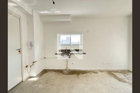 Sala/Cozinha de apartamento à venda com 1 quarto, 30m² em Vila Olímpia, São Paulo