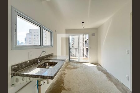 Sala/Cozinha de apartamento à venda com 1 quarto, 30m² em Vila Olímpia, São Paulo
