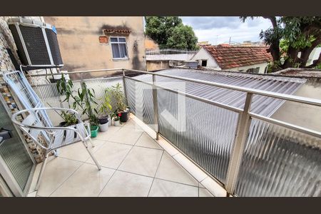 Varanda da Sala de apartamento à venda com 3 quartos, 103m² em Olaria, Rio de Janeiro