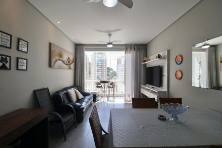 Sala de apartamento para alugar com 3 quartos, 110m² em Centro, Guarujá