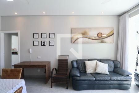 Sala de apartamento para alugar com 3 quartos, 110m² em Centro, Guarujá