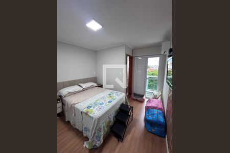 Quarto de casa de condomínio à venda com 2 quartos, 135m² em Campestre, Santo André
