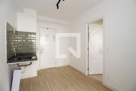 Sala/Cozinha de apartamento para alugar com 1 quarto, 32m² em Pinheiros, São Paulo