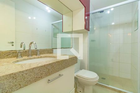 Banheiro Social de apartamento para alugar com 1 quarto, 54m² em Vila Alexandria, São Paulo