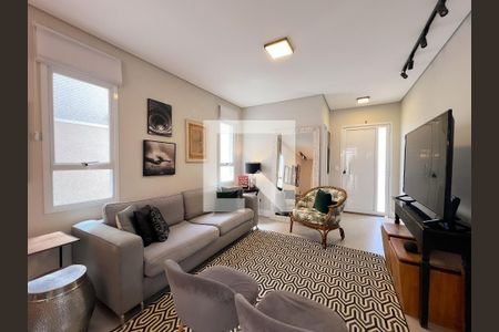 Sala de casa de condomínio para alugar com 3 quartos, 180m² em Paiquerê, Valinhos