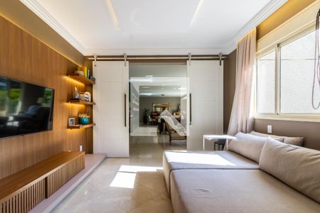 Sala de TV de apartamento para alugar com 4 quartos, 311m² em Campo Belo, São Paulo