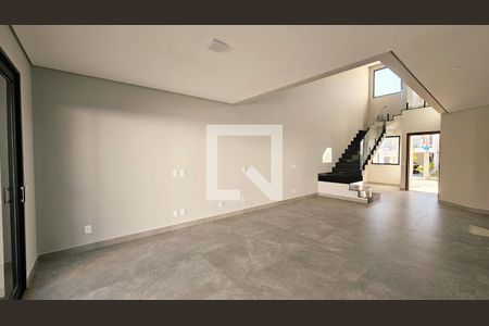 Sala de casa de condomínio à venda com 3 quartos, 215m² em Jardim Ermida I, Jundiaí