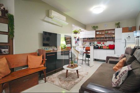 Sala de apartamento à venda com 2 quartos, 56m² em Ideal, Novo Hamburgo