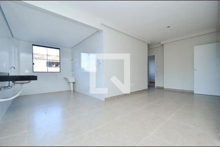 Sala Ambientes de apartamento à venda com 2 quartos, 61m² em Ipiranga, Belo Horizonte