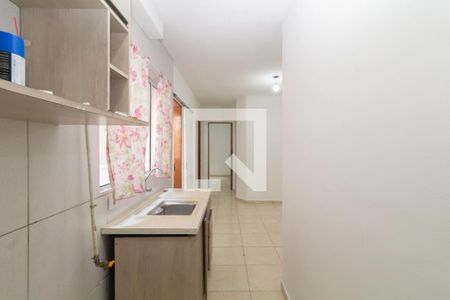 Sala/Cozinha de apartamento para alugar com 2 quartos, 37m² em Cidade Antônio Estêvão de Carvalho, São Paulo