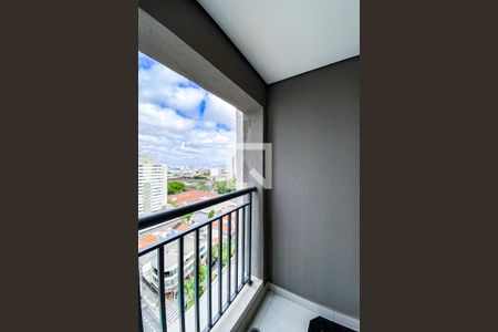 Varanda da Sala de apartamento para alugar com 1 quarto, 31m² em Quarta Parada, São Paulo