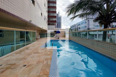 Área comum - Piscina de apartamento para alugar com 2 quartos, 144m² em Cidade Ocian, Praia Grande