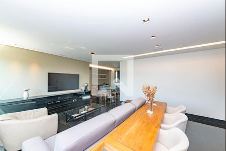 Sala de apartamento à venda com 2 quartos, 103m² em Luxemburgo, Belo Horizonte