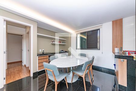 Sala 2 de apartamento à venda com 2 quartos, 103m² em Luxemburgo, Belo Horizonte